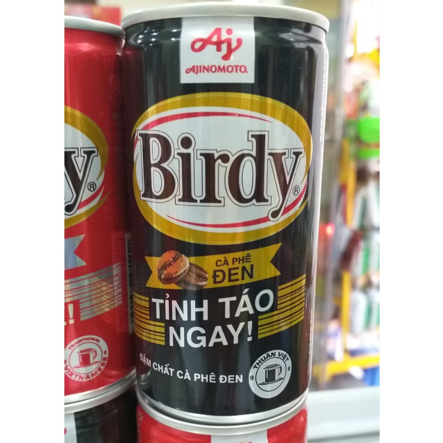 CÀ PHÊ ĐEN/ SỮA BIRDY LON 170ML | BigBuy360 - bigbuy360.vn