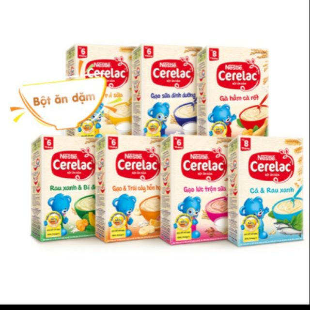 Combo sỉ bột ăn dặm