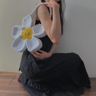 Túi len hoa cúc Daisy Crochet Bag
