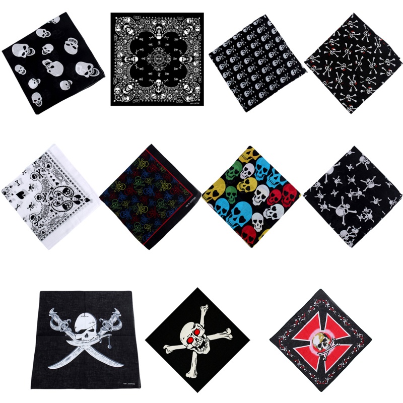 Wmmb Khăn Quàng Cổ Lái Xe Máy Hình Đầu Lâu Kiểu Cao Bồi Cho Nam Và Nữ