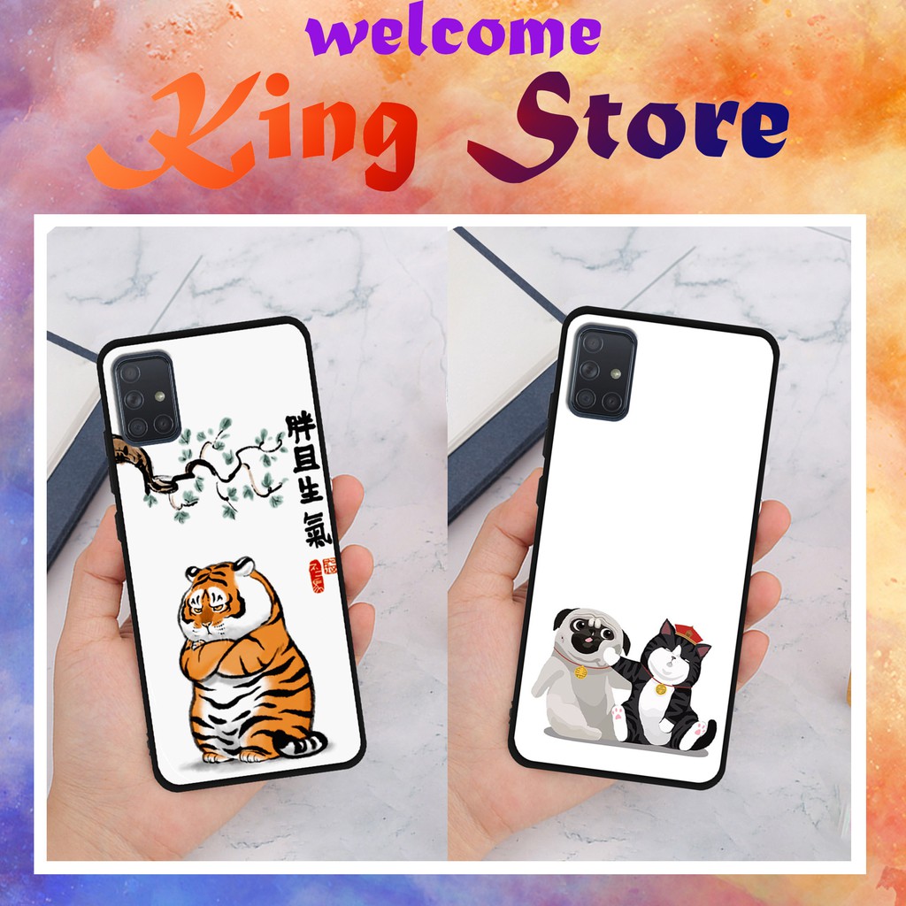 [HOT] Ốp lưng điện thoai SamSung A31/A51/A71 in hình Chó mèo  siêu dễ thương, giá rẻ_KINGSTORE.HN_Ốp SS A31/A51/A71