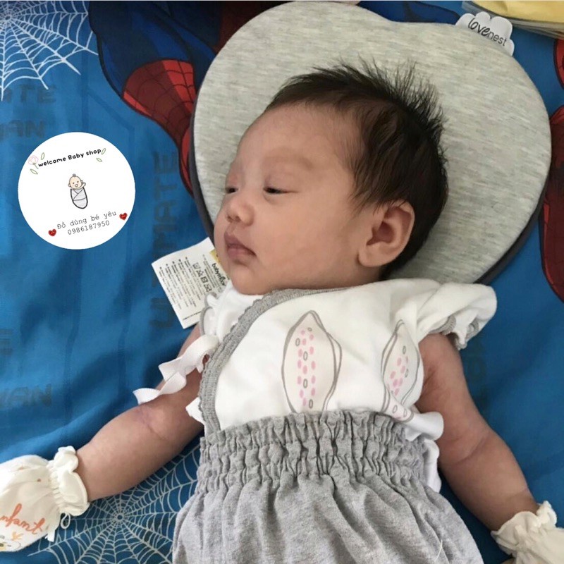 Gối chống bẹt đầu Lovenest Babymoov chính hãng [ babyboo]