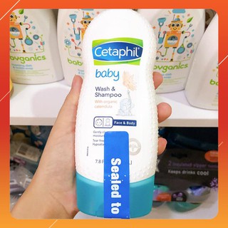 Sữa tắm gội toàn thân cho bé cetaphil baby