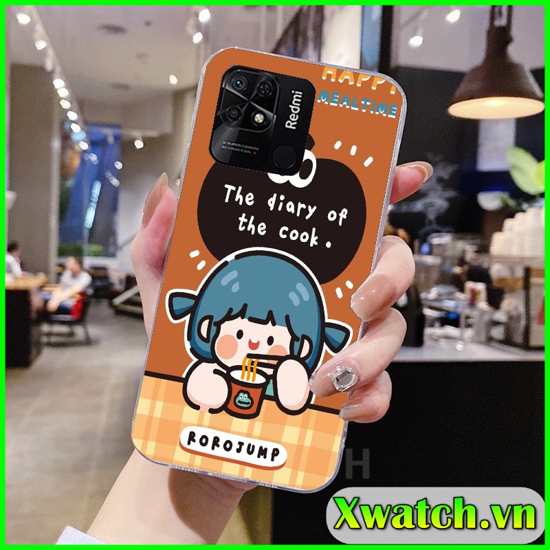 Ốp silicon in UV Xiaomi Redmi A1 Redmi 10C Poco C40 Redmi 10A họa tiết Jumb