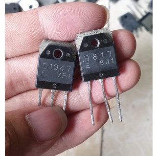 CẶP CÔNG SUẤT D1047 + B817 3 KHOANGTHÁO MÁY CHÍNH HÃNG