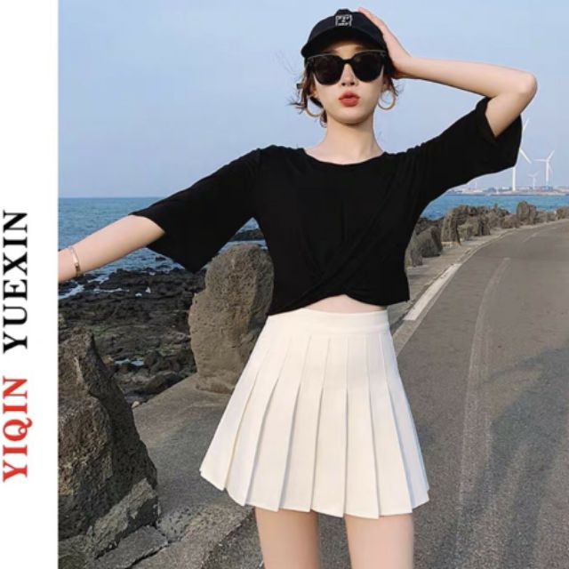 CHÂN Váy Xếp ly Teenis Tuyết mưa loại cao cấp vải dầy