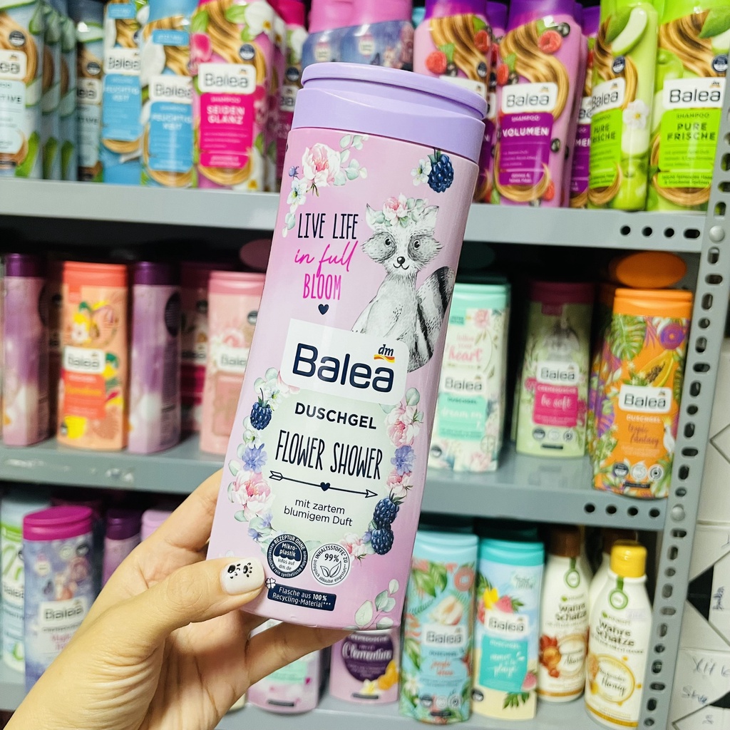 Sữa tắm Balea Flower Shower 300ml -2022
