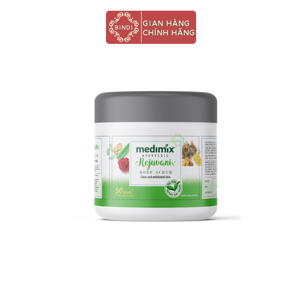 Tẩy tế bào chết cơ thể Medimix Ayurvedic thảo dược 200g | BigBuy360 - bigbuy360.vn