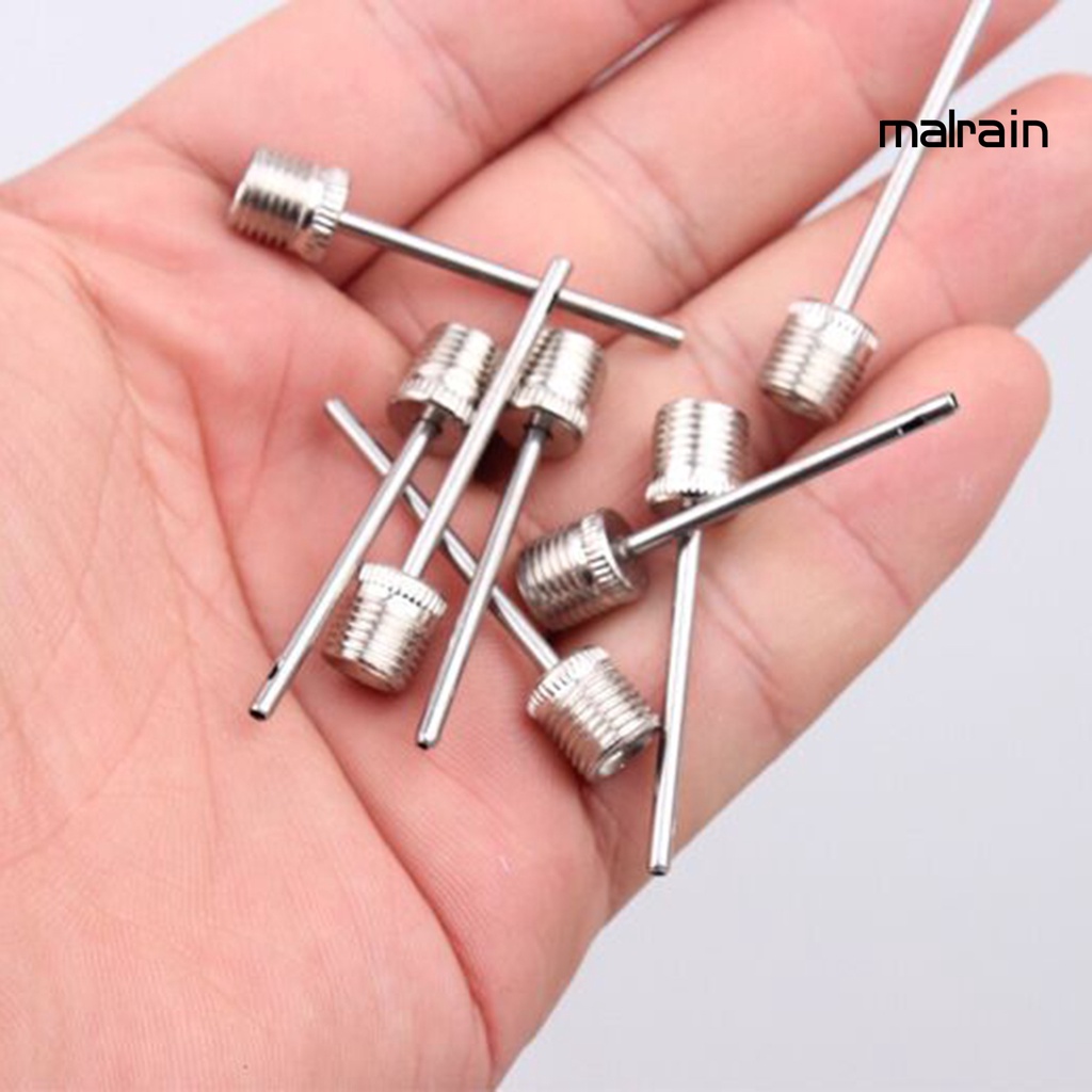 Set 10 Kim Bơm Hơi Bằng Kim Loại Tiêu Chuẩn Cho Bóng Đá