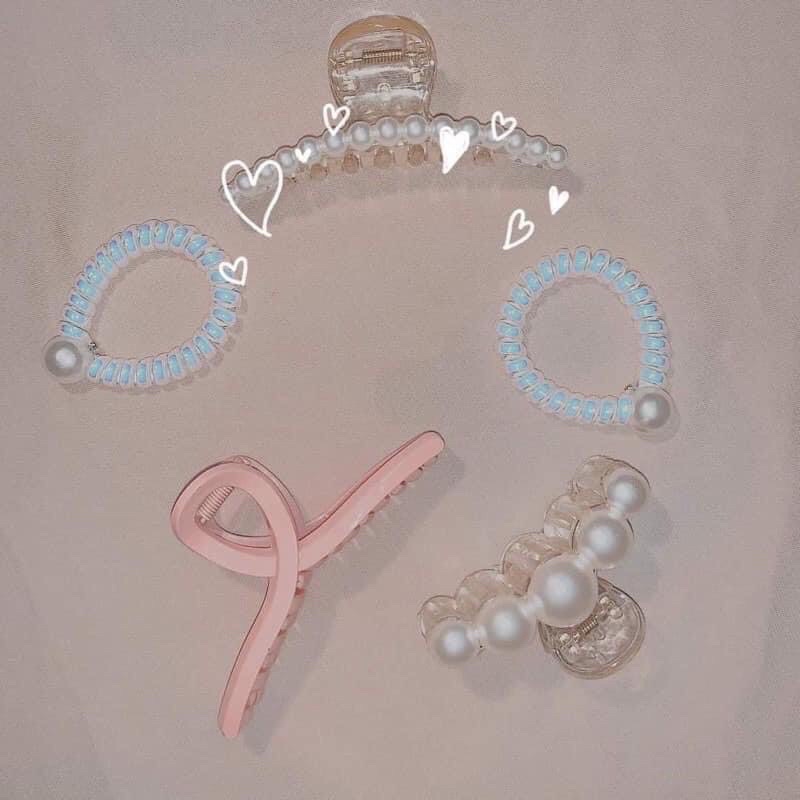 Set cặp tóc 5 món Hàn Quốc siêu yêu - LinhTinhShop ❤️❤️❤️