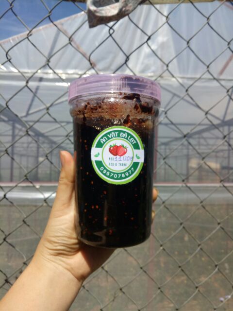 Hũ 800gr mứt dâu tằm nguyên xác Đà Lạt