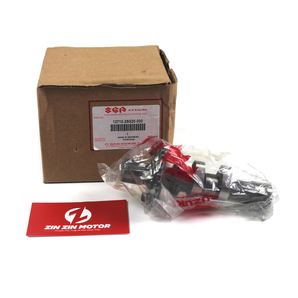 Cam Nạp - Raider Xăng Cơ, Raider K6, Raider K9 - 12710-25G20-000 - ZIN ZIN MOTOR