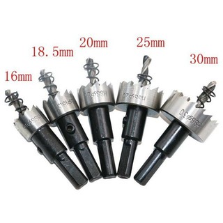 Set bộ 5 mũi. mũi khoan. khoét lỗ bằng hợp kim, dùng khoét kim loại, gỗ, ván ép tiện dụng. cb547