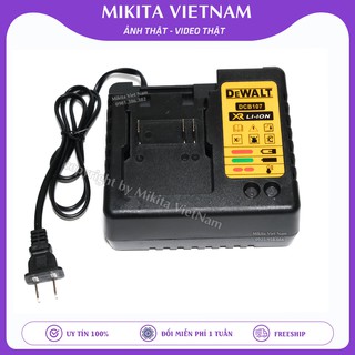 Sạc pin gài cho dòng máy siết bulong và khoan pin Dewalt