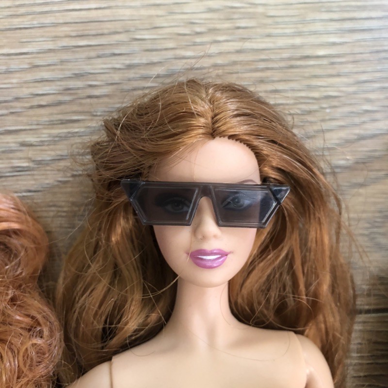 P2E- Mắt kính kính mát cho búp bê thời trang barbie bjd 1:6