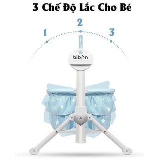 Cũi diện cho bé thương hiệu Việt Nam - Bảo hàng 1 năm.Nôi rung tự động BIBON  an toàn, phù hợp cho bé yêu