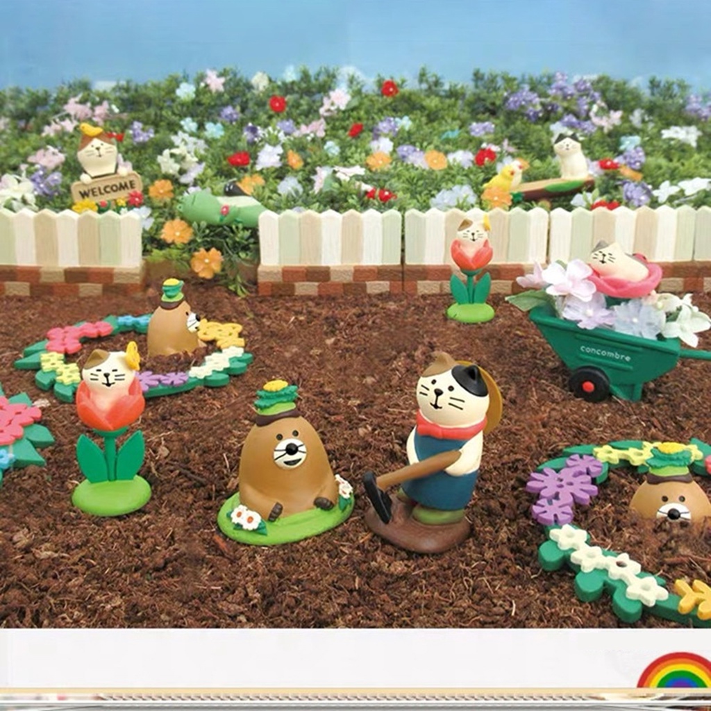 Đồ trang trí hình động vật trang trí bàn làm việc sáng tạo