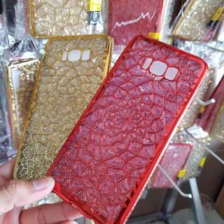 Ốp lưng Samsung S8 Plus dẻo 3d đính đá cao cấp