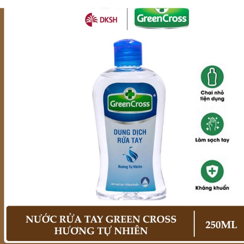 Combo 12 chai rửa tay 250ml Green Croos dung dịch diệt khuẩn-[FREE SHIP] TỪ ĐƠN 50K