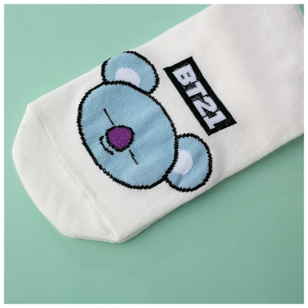 Tất Cotton Họa Tiết Hoạt Hình Ngộ Nghĩnh Cho Nữ