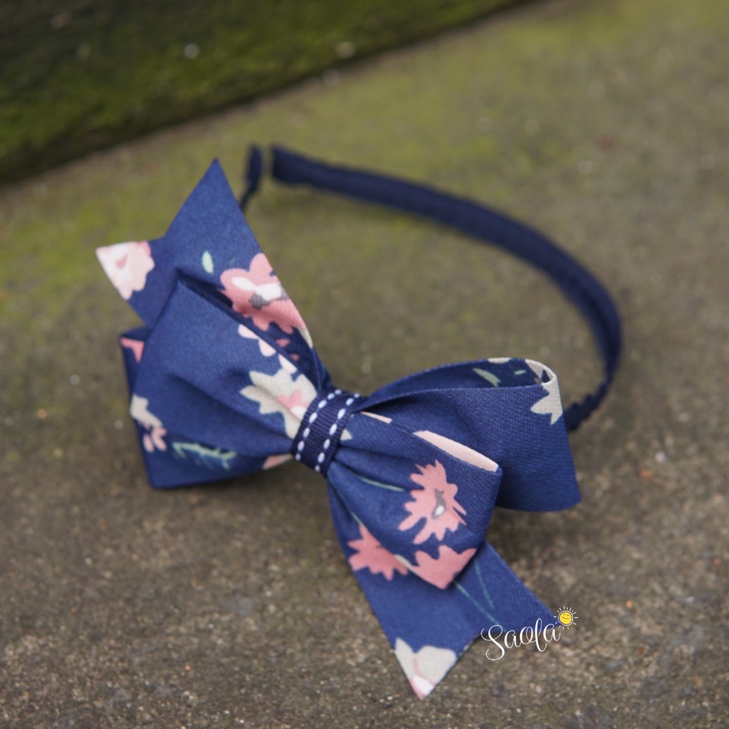Băng Đô Cài Tóc Đính Nơ Dễ Thương Cho Bé - HB005 - SAOLA KIDS CLOTHING