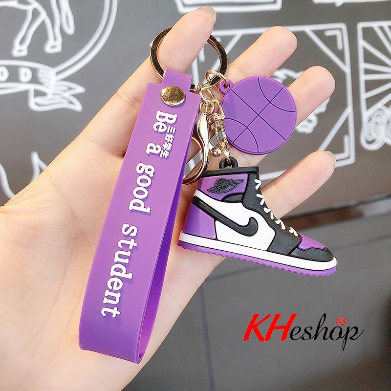 Móc Khóa Silicone hình Đôi Giày , phụ kiện trang trí dễ thương cute nhiều màu siêu hot mã Y6004