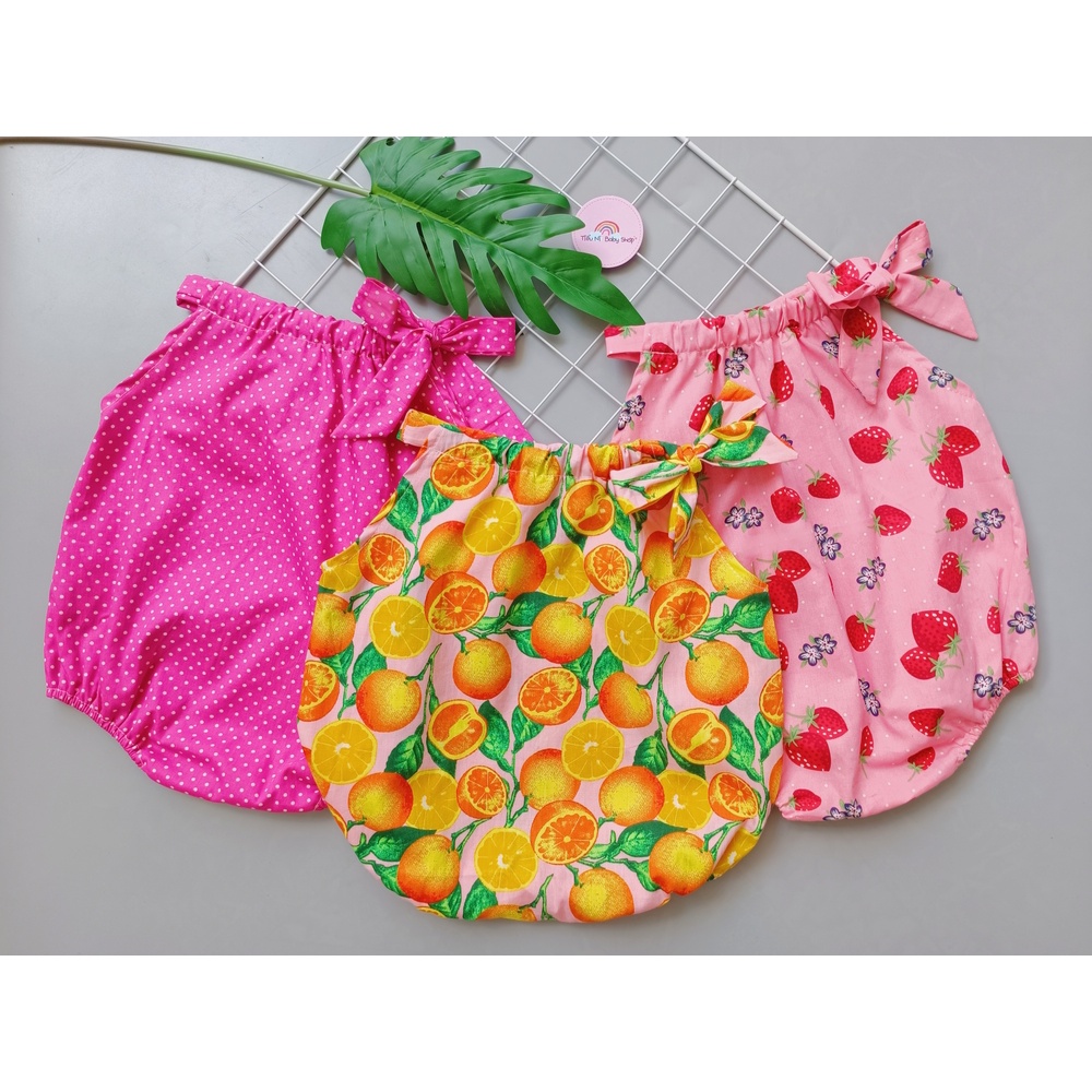 Body liền thân 2 dây mùa hè cho bé sơ sinh 3-12kg