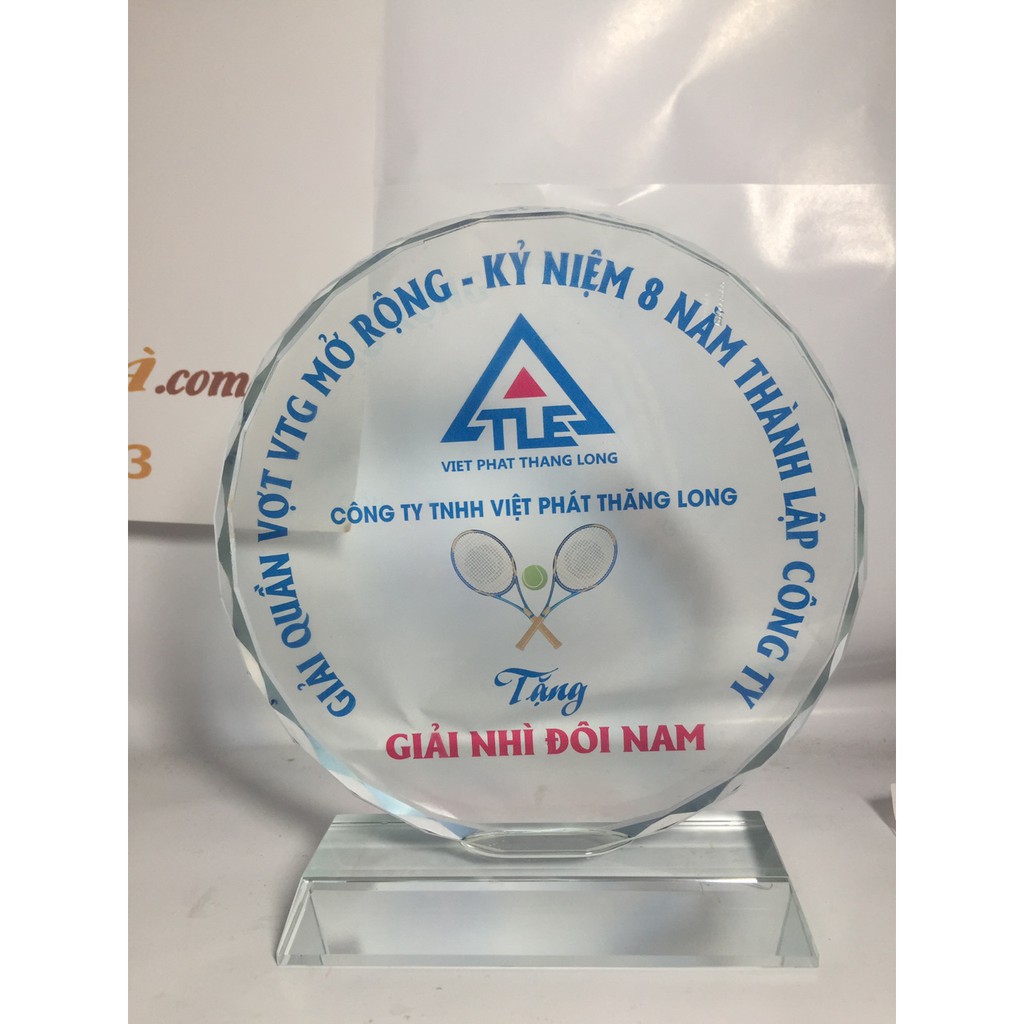 Biểu trưng pha lê mặt nguyệt