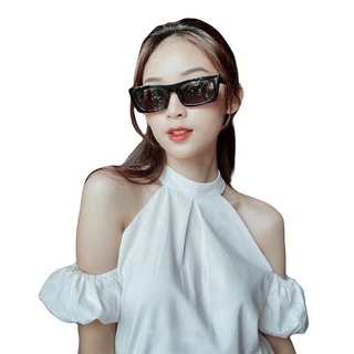 ◐○ ÁO TRỄ VAI CROPTOP TAY BỒNG [2 LỚP] -ÁO KIỂU NỮ CỔ YẾM 2021 A-CY