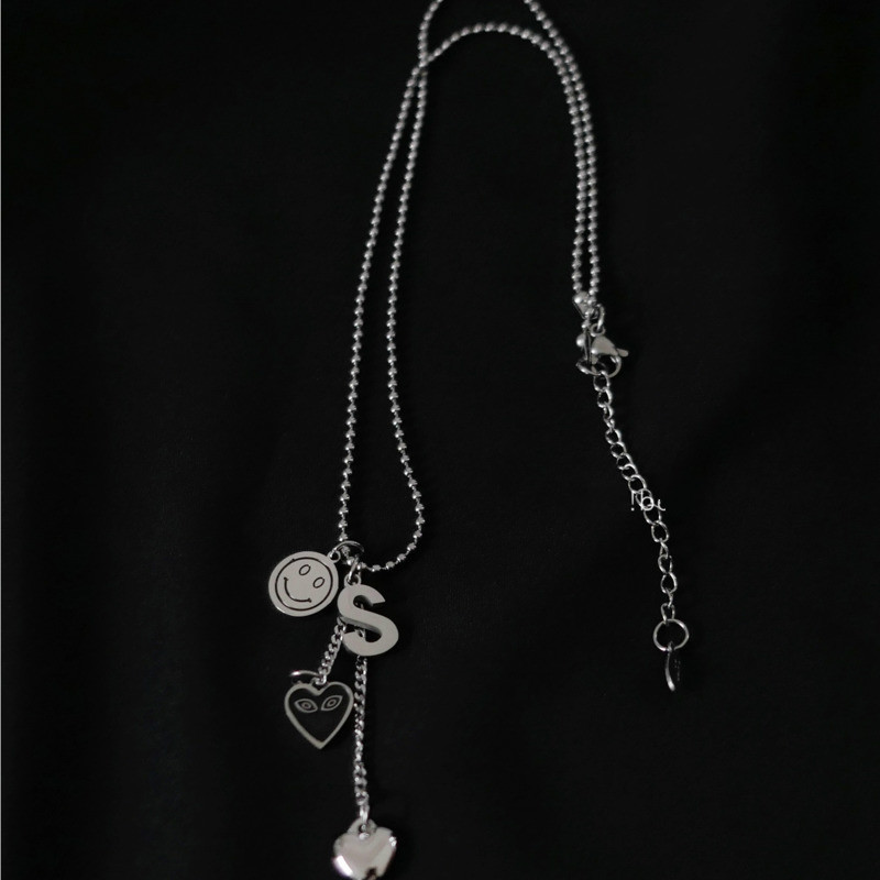 vòng cổ Mặt Chữ Love Phong Cách Hiphop