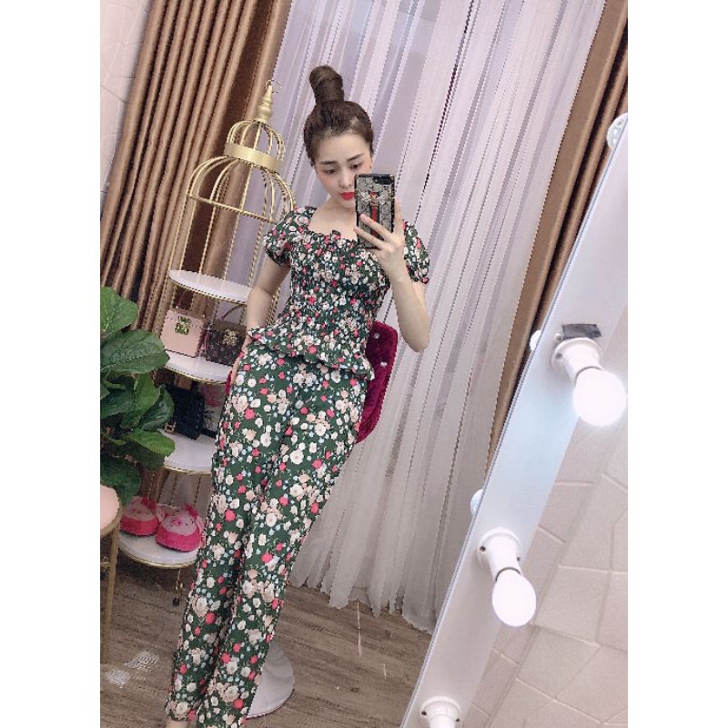 [KÈM VIDEO THẬT] [Freesize 40-60kg]✨Đồ bộ lụa mặc nhà 🌹đồ bộ nữ quần dài mặc nhà đẹp