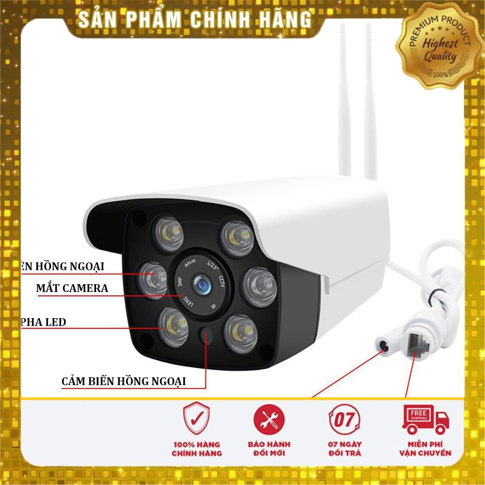[BH 12 THÁNG ] Camera Giám Sát Ngoài Trời Yoosee - 6 Led Full HD (2.0Mpx) - Hồng Ngoại Quay Đêm | BigBuy360 - bigbuy360.vn