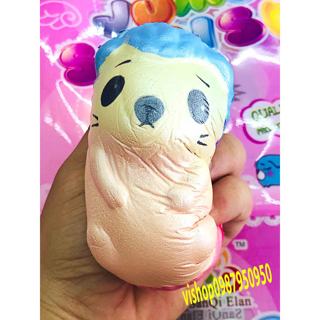 ĐỒ CHƠI SQUISHY CHUỘT NHÍM HAMSTER GALAXY TRÒN mã FUO70 Ađẹp (rẻ)