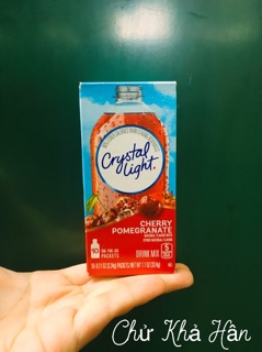 Bột pha nước trái cây Crystal Light 0 Calo