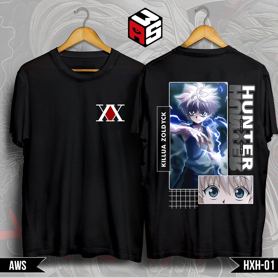 Áo thun Hunter x Hunter, áo phông in hình hunter x hunter, Killua, Gon mẫu mới giá rẻ