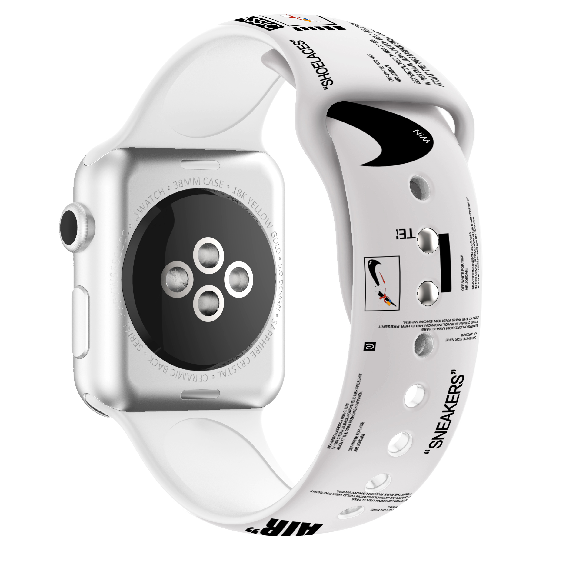 Dây Đeo Silicon Nike Thay Thế Cho Đồng Hồ Thông Minh Apple Watch Iwatch 1 2 3 4 5