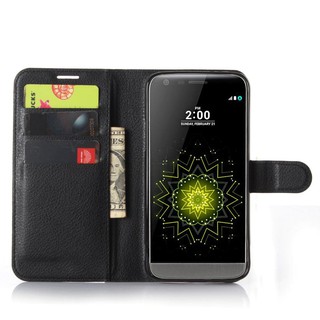 Bao da cho LG G5 dạng ví Litchi