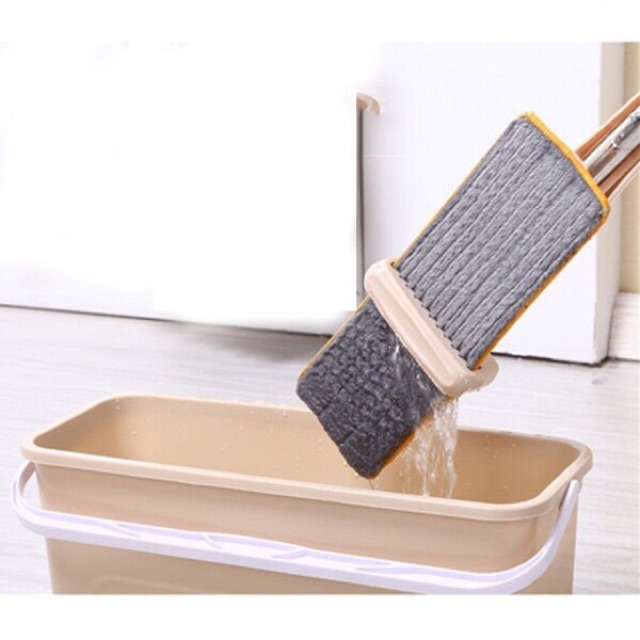 Bộ lau nhà spin mop 360 độ tự vắt