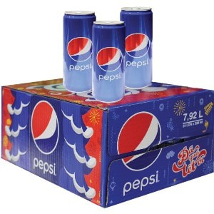 [ tối đa 1 thùng ]Pepsi Lon Thùng 24 lon 330ml
