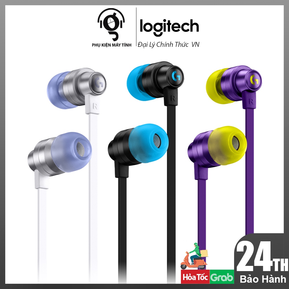 Tai nghe chơi game IN-EAR Logitech G333 / G333 KDA - Kết nối giắc 3.5mm và USB type C