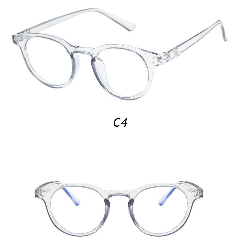 Gọng kính tròn chống tia bức xạ kiểu dáng thời trang phong cách Hàn Quốc