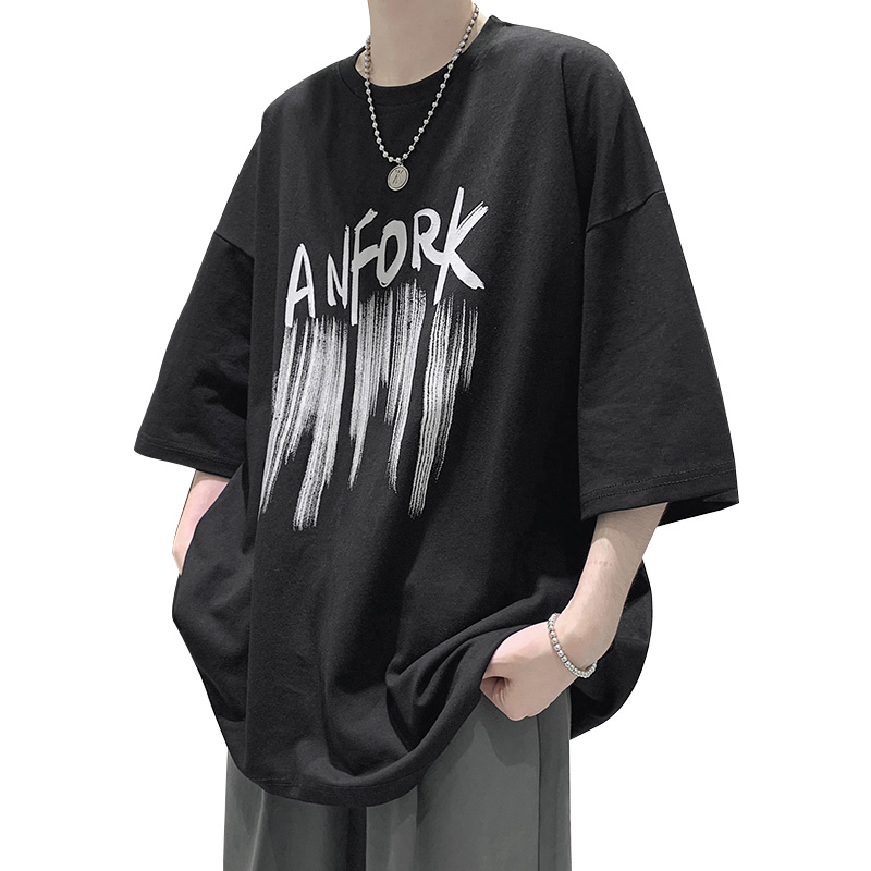 Áo Thun Nam Tay Ngắn Phong Cách Hip Hop Size M-8XL