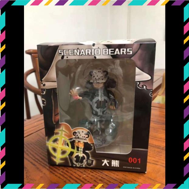 Mô hình One Piece Kuma bạo chúa cao 14cm , trạng thái chiến đấu , figure mô hình one piece