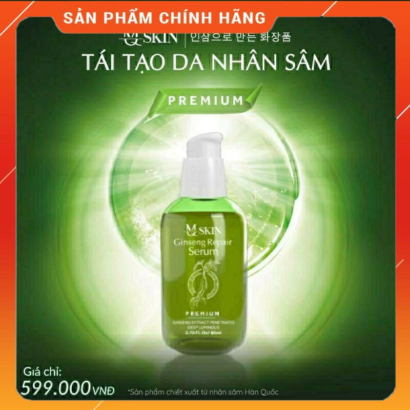 [ Hàng chuẩn ] Serum Thay Da Nhân Sâm MQSKlN ( ko sưng)