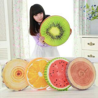Gối hoa quả 3d, gối trái cây