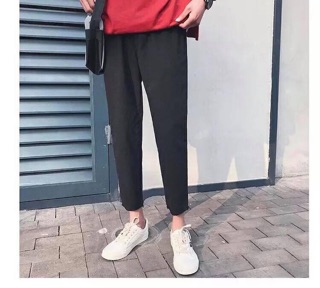 BASIC PANTS KAKI BLACK
