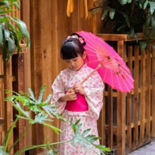 Bộ Kimono Cách Tân Bé Gái