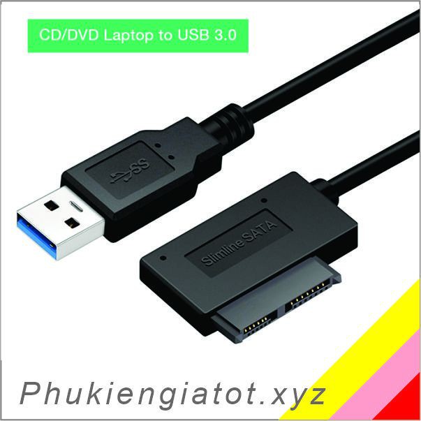 Cáp kết nối DVD Laptop sang USB _USB sang SATA