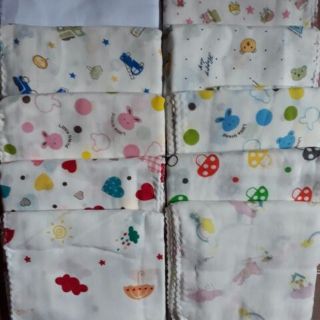 Khăn sữa Nhật cho bé ( bịch 10 khăn)