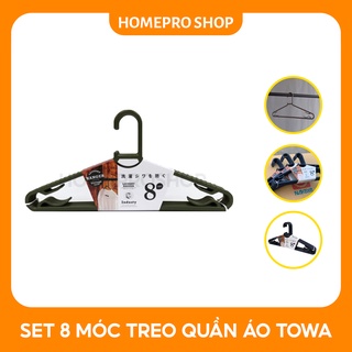 Set 8 móc phơi quần áo towa nhật bản